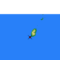 Nächste Vorhersageorte - Grenada - Karte