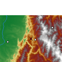 Nächste Vorhersageorte - Bucaramanga - Karte