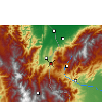 Nächste Vorhersageorte - San Antonio del Táchira - Karte