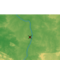 Nächste Vorhersageorte - Cotriguaçu - Karte