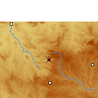 Nächste Vorhersageorte - Pirenópolis - Karte