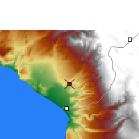 Nächste Vorhersageorte - Tacna - Karte