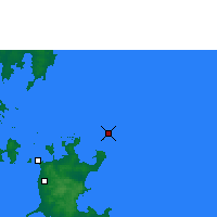 Nächste Vorhersageorte - North East Island - Karte