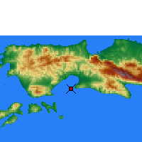 Nächste Vorhersageorte - Amahai - Karte