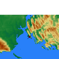 Nächste Vorhersageorte - Kaimana - Karte