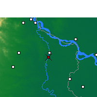 Nächste Vorhersageorte - Baharampur - Karte