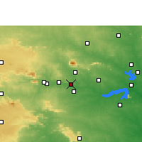 Nächste Vorhersageorte - Chandrapura - Karte