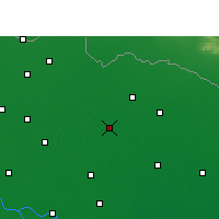 Nächste Vorhersageorte - Darbhanga - Karte