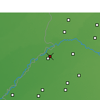 Nächste Vorhersageorte - Firozpur Cantonment - Karte