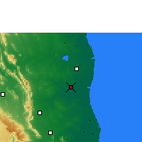 Nächste Vorhersageorte - Gudur - Karte