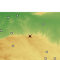 Nächste Vorhersageorte - Malkapur - Karte