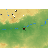 Nächste Vorhersageorte - Sanawad - Karte