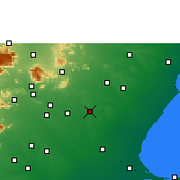 Nächste Vorhersageorte - Sivaganga - Karte