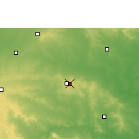 Nächste Vorhersageorte - Yavatmal - Karte