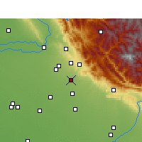 Nächste Vorhersageorte - Zirakpur - Karte
