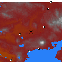 Nächste Vorhersageorte - Malazgirt - Karte