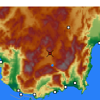 Nächste Vorhersageorte - Elmalı - Karte