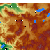 Nächste Vorhersageorte - Acıpayam - Karte