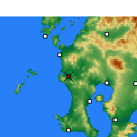 Nächste Vorhersageorte - Satsumasendai - Karte