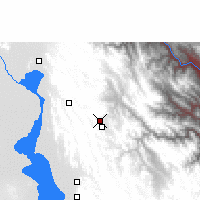 Nächste Vorhersageorte - Llallagua - Karte
