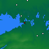 Nächste Vorhersageorte - Krasnoperekopsk - Karte