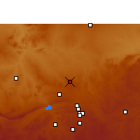 Nächste Vorhersageorte - Mabopane - Karte