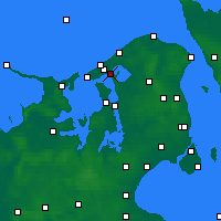 Nächste Vorhersageorte - Frederiksværk - Karte