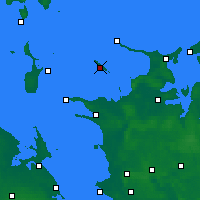 Nächste Vorhersageorte - Sejerø - Karte