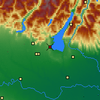 Nächste Vorhersageorte - Gardasee - Karte