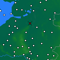 Nächste Vorhersageorte - Zwolle - Karte