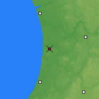 Nächste Vorhersageorte - Holland - Karte