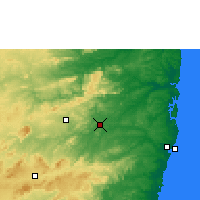 Nächste Vorhersageorte - Limoeiro - Karte