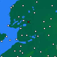 Nächste Vorhersageorte - Heerenveen - Karte