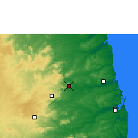 Nächste Vorhersageorte - Guarabira - Karte