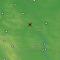 Nächste Vorhersageorte - Hrubieszów - Karte