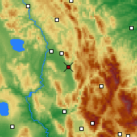 Nächste Vorhersageorte - Foligno - Karte