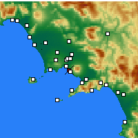 Nächste Vorhersageorte - Portici - Karte