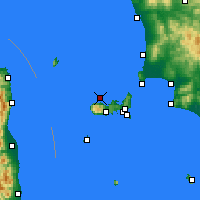 Nächste Vorhersageorte - Portoferraio - Karte