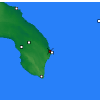 Nächste Vorhersageorte - Otranto - Karte