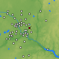 Nächste Vorhersageorte - North St. Paul - Karte