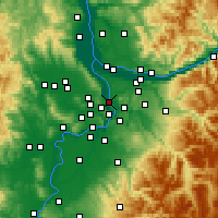 Nächste Vorhersageorte - Milwaukie - Karte