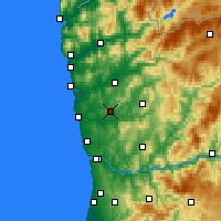 Nächste Vorhersageorte - Vila Nova de Famalicão - Karte