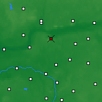 Nächste Vorhersageorte - Chodzież - Karte