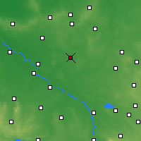 Nächste Vorhersageorte - Namysłów - Karte