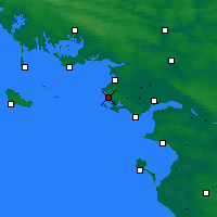 Nächste Vorhersageorte - La Turballe - Karte