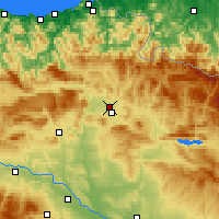 Nächste Vorhersageorte - Barañáin - Karte