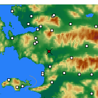 Nächste Vorhersageorte - Torbalı - Karte