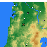 Nächste Vorhersageorte - Te Kuiti - Karte