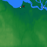 Nächste Vorhersageorte - Sewerodwinsk - Karte