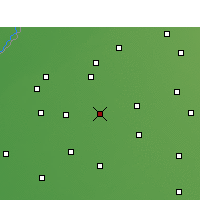 Nächste Vorhersageorte - Bathinda - Karte